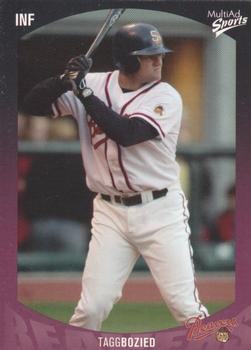 2003 MultiAd Portland Beavers #5 Tagg Bozied Front