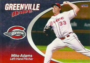 2014 Choice Greenville Drive #01 Mike Adams Front