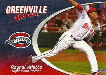 2014 Choice Greenville Drive #14 Raynel Velette Front