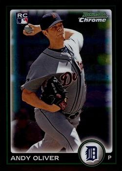 2010 Bowman Chrome #217 Andy Oliver  Front