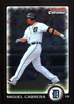 2010 Bowman Chrome #35 Miguel Cabrera  Front
