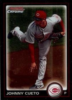 2010 Bowman Chrome #63 Johnny Cueto  Front