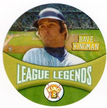 2001 King B League Legends Discs #12 Dave Kingman Front