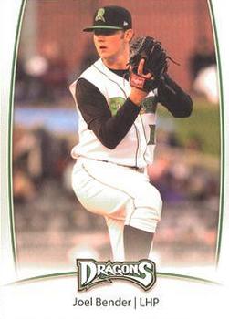 2014 Dayton Dragons Team Issue #2 Joel Bender Front