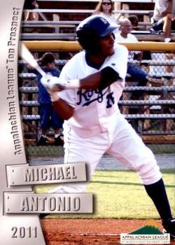 2011 Grandstand Appalachian League Top Prospects #NNO Michael Antonio Front