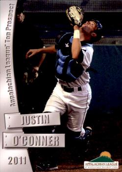 2011 Grandstand Appalachian League Top Prospects #NNO Justin O'Conner Front