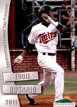 2011 Grandstand Appalachian League Top Prospects #NNO Eddie Rosario Front