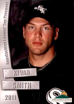 2011 Grandstand Appalachian League Top Prospects #NNO Kevan Smith Front
