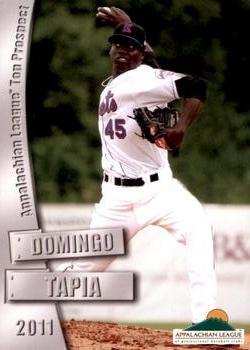 2011 Grandstand Appalachian League Top Prospects #NNO Domingo Tapia Front