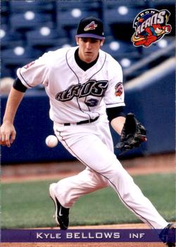 2011 Grandstand Akron Aeros #NNO Kyle Bellows Front