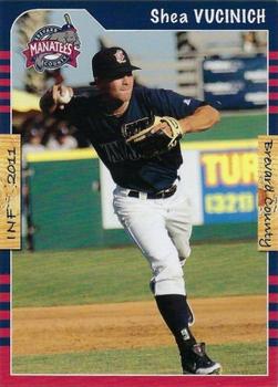 2011 Grandstand Brevard County Manatees #NNO Shea Vucinich Front
