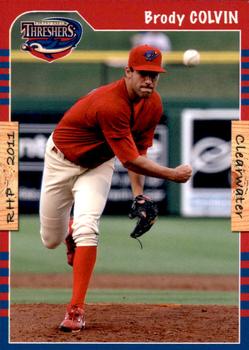 2011 Grandstand Clearwater Threshers #NNO Brody Colvin Front