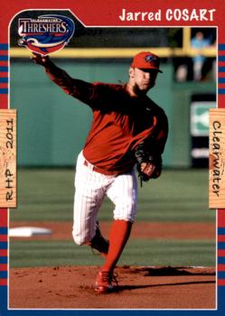 2011 Grandstand Clearwater Threshers #NNO Jarred Cosart Front