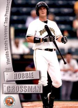2011 Grandstand Florida State League Top Prospects #NNO Robbie Grossman Front