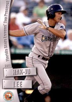 2011 Grandstand Florida State League Top Prospects #NNO Hak-Ju Lee Front