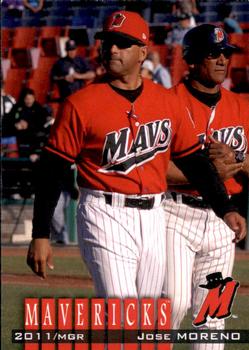 2011 Grandstand High Desert Mavericks #NNO Jose Moreno Front