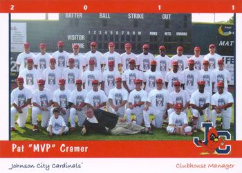 2011 Grandstand Johnson City Cardinals #NNO Pat Cramer Front