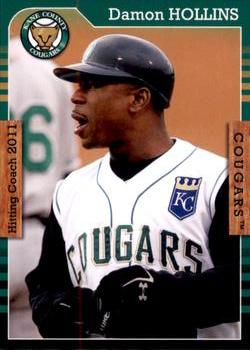 2011 Grandstand Kane County Cougars #NNO Damon Hollins Front