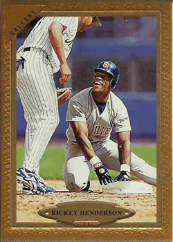 1997 Topps Gallery #11 Rickey Henderson Front