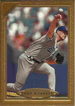 1997 Topps Gallery #13 Todd Worrell Front