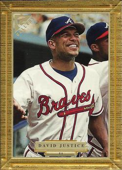 1997 Topps Gallery #86 David Justice Front