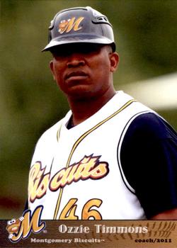 2011 Grandstand Montgomery Biscuits #NNO Ozzie Timmons Front