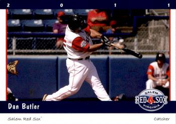 2011 Grandstand Salem Red Sox #NNO Dan Butler Front