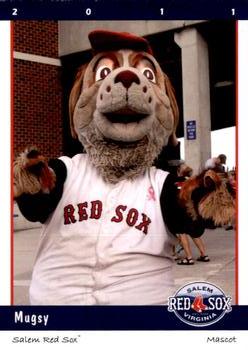 2011 Grandstand Salem Red Sox #NNO Mugsy Front