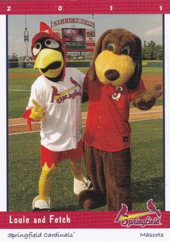 2011 Grandstand Springfield Cardinals #NNO Louie / Fetch Front