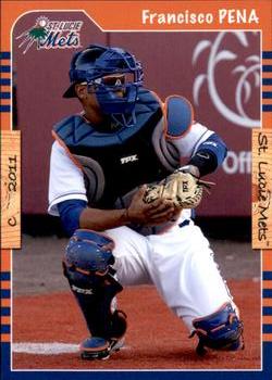 2011 Grandstand St. Lucie Mets #NNO Francisco Pena Front