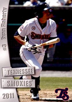 2011 Grandstand Tennessee Smokies #NNO Ryan Flaherty Front