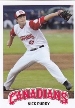 2011 Grandstand Vancouver Canadians #NNO Nick Purdy Front