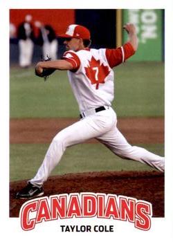 2011 Grandstand Vancouver Canadians #NNO Taylor Cole Front