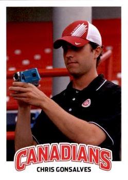 2011 Grandstand Vancouver Canadians #NNO Chris Gonsalves Front