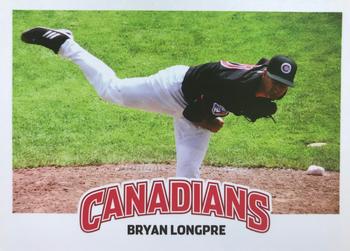 2011 Grandstand Vancouver Canadians #NNO Bryan Longpre Front
