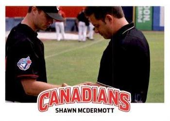 2011 Grandstand Vancouver Canadians #NNO Shawn McDermott Front