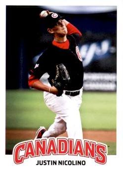 2011 Grandstand Vancouver Canadians #NNO Justin Nicolino Front