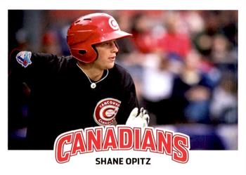 2011 Grandstand Vancouver Canadians #NNO Shane Opitz Front