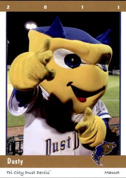 2011 Grandstand Tri-City Dust Devils #NNO Dusty Front