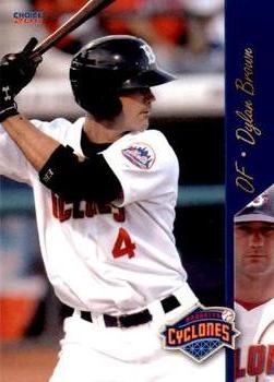 2011 Choice Brooklyn Cyclones #03 Dylan Brown Front