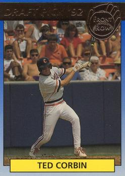 1992 Front Row Draft Picks - Gold #8 Ted Corbin Front