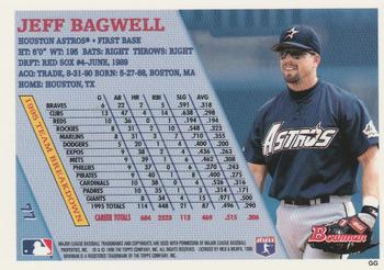 1996 Bowman - Foil #77 Jeff Bagwell Back