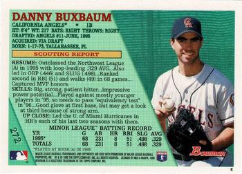 1996 Bowman - Foil #272 Danny Buxbaum Back