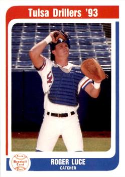 1993 Tulsa Drillers #15 Roger Luce Front