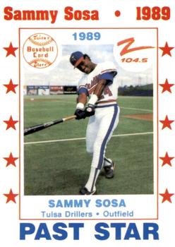 1993 Tulsa Drillers #30 Sammy Sosa Front