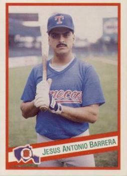 1992 Liga Mexicana de Beisbol #61 Jesus Antonio Barrera Front