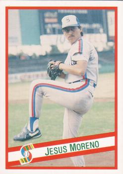 1992 Liga Mexicana de Beisbol #118 Jesus Moreno Front