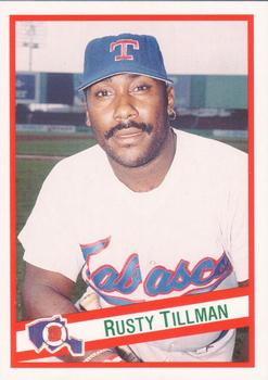 1992 Liga Mexicana de Beisbol #141 Rusty Tillman Front
