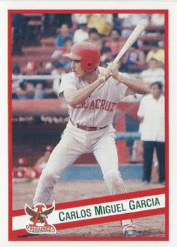 1992 Liga Mexicana de Beisbol #99 Carlos Miguel Garcia Front