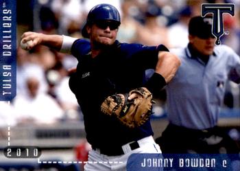 2010 Grandstand Tulsa Drillers #NNO Johnny Bowden Front